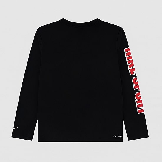 Nike Little Boys Crew Neck Long Sleeve Regular Fit Graphic T-Shirt