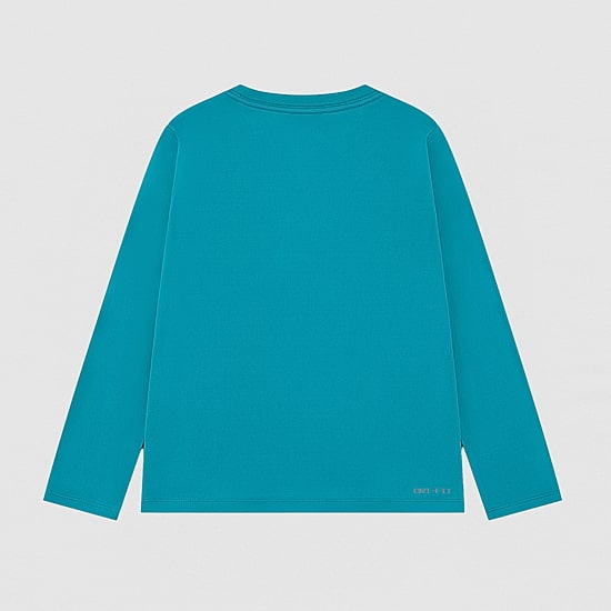 Nike Little Boys Crew Neck Long Sleeve Regular Fit Graphic T-Shirt