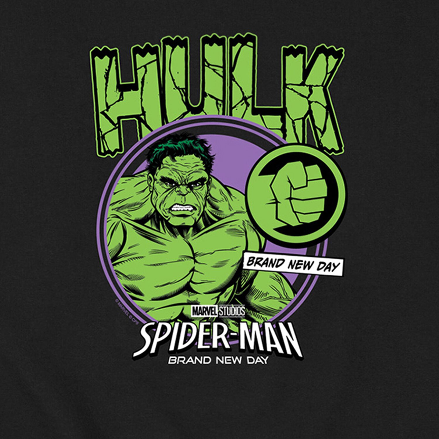 Brand New Day Hulk Mens Crew Neck Long Sleeve Sweatshirt
