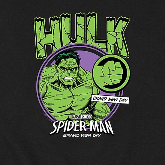 Brand New Day Hulk Mens Crew Neck Long Sleeve Hulk Sweatshirt