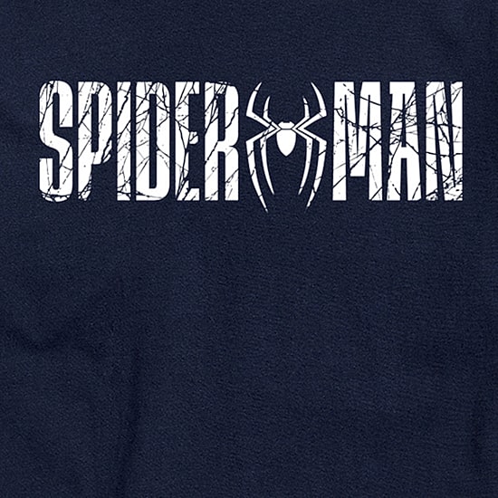 Brand New Day Web Logo Mens Crew Neck Short Sleeve Regular Fit Spiderman Graphic T-Shirt