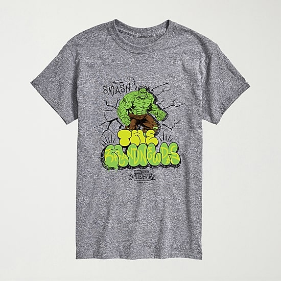 Brand New Day Nicaragua The Bnd Street Mens Crew Neck Short Sleeve Regular Fit Hulk Graphic T-Shirt