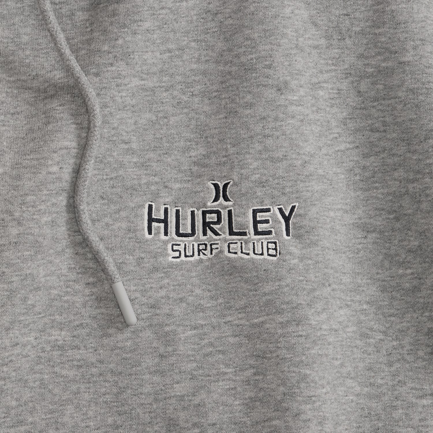 Hurley Mens Long Sleeve Embroidered Hoodie