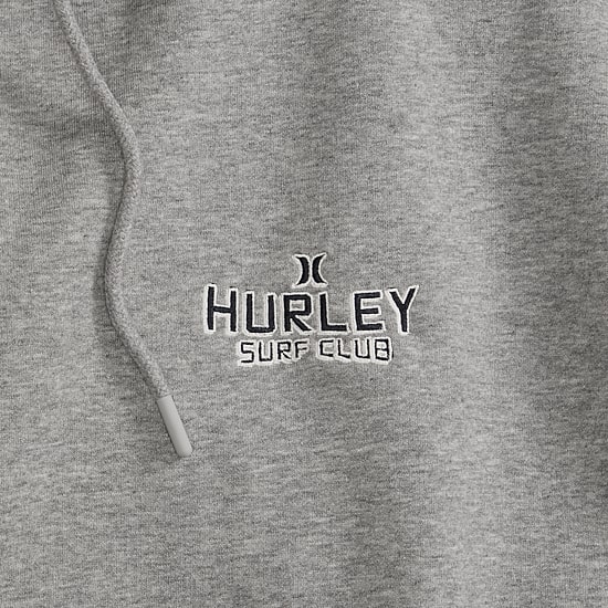 Hurley Mens Long Sleeve Embroidered Hoodie