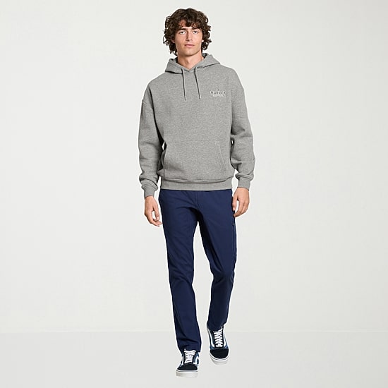 Hurley Mens Long Sleeve Embroidered Hoodie