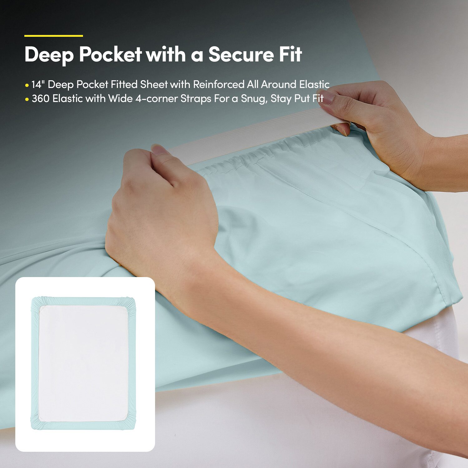 Sweet Home Collection™ Luxury Soft Microfiber Wrinkle Free Deluxe Sheet Set with Bonus Pillowcases