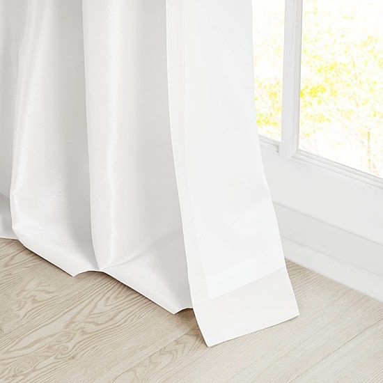 Madison Park Natalie Twisted Tab Tab Top Light-Filtering Single Curtain Panel