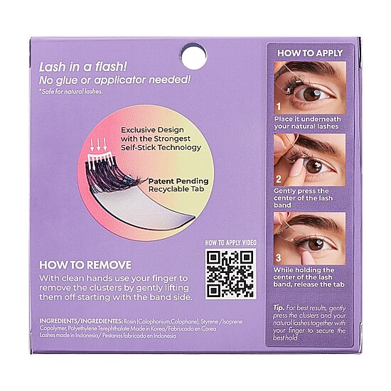 Kiss Lashes Impress Easy Tab Authentic Natural