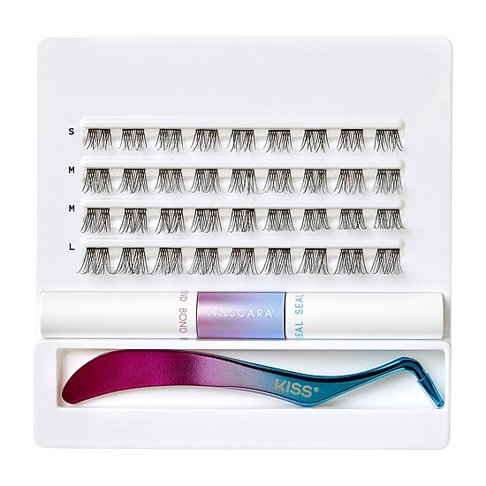 Kiss Lashes Falscara Kit Lengthening Wisps