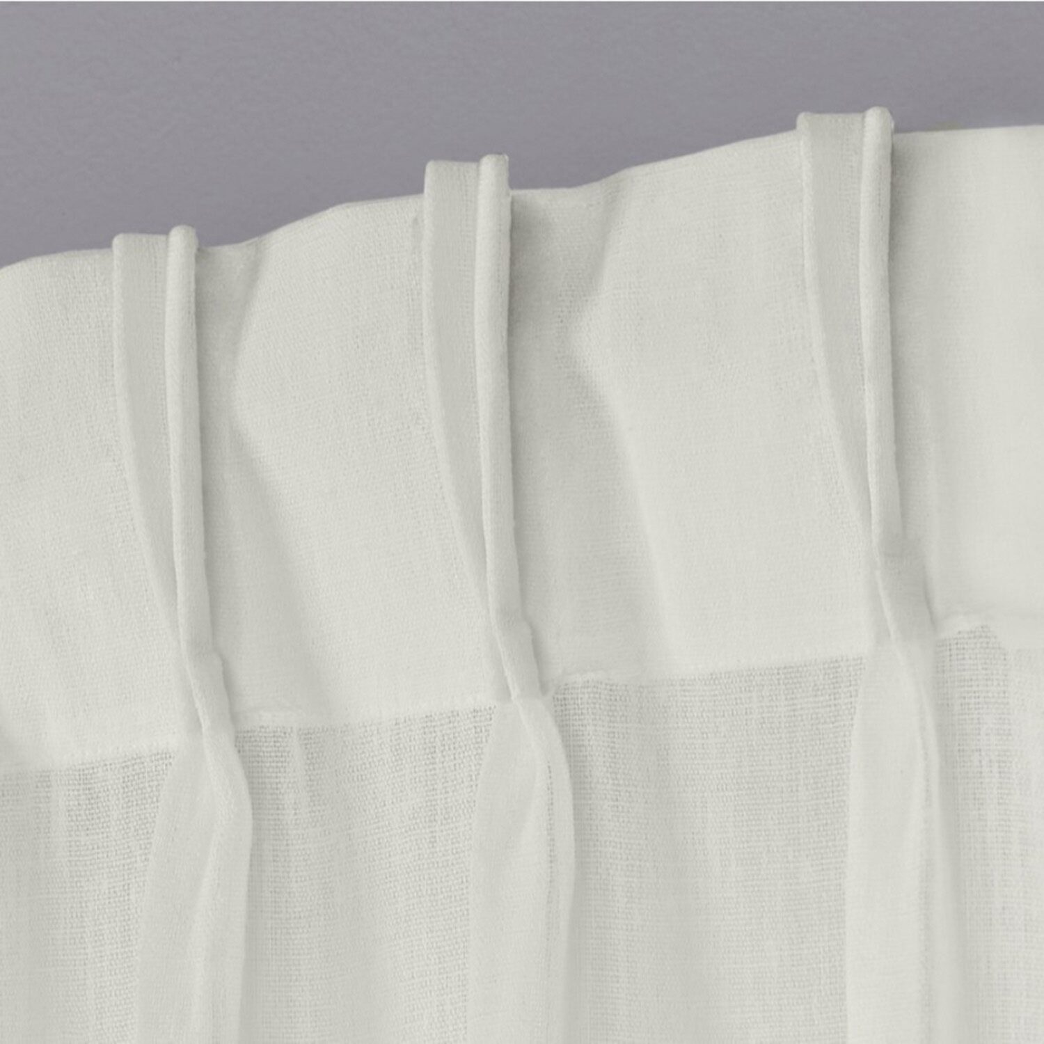 Exclusive Home Curtains Belgian Pinch Pleat Sheer Set of 2 Curtain Panel