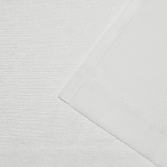 Exclusive Home Curtains Belgian Tab Top Sheer Set of 2 Curtain Panel