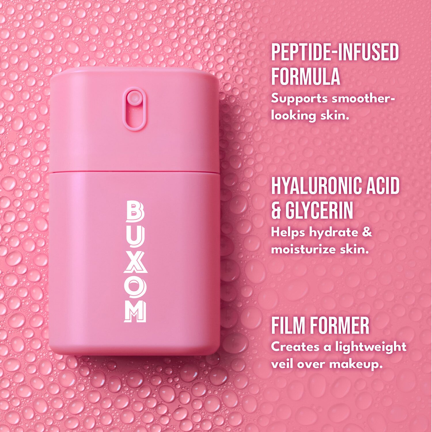 Buxom Plump Shot™ Peptide Prep & Set Mist