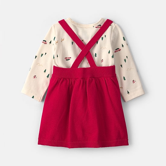 Carter's Holiday Baby Girls 3-pc. Dress Set