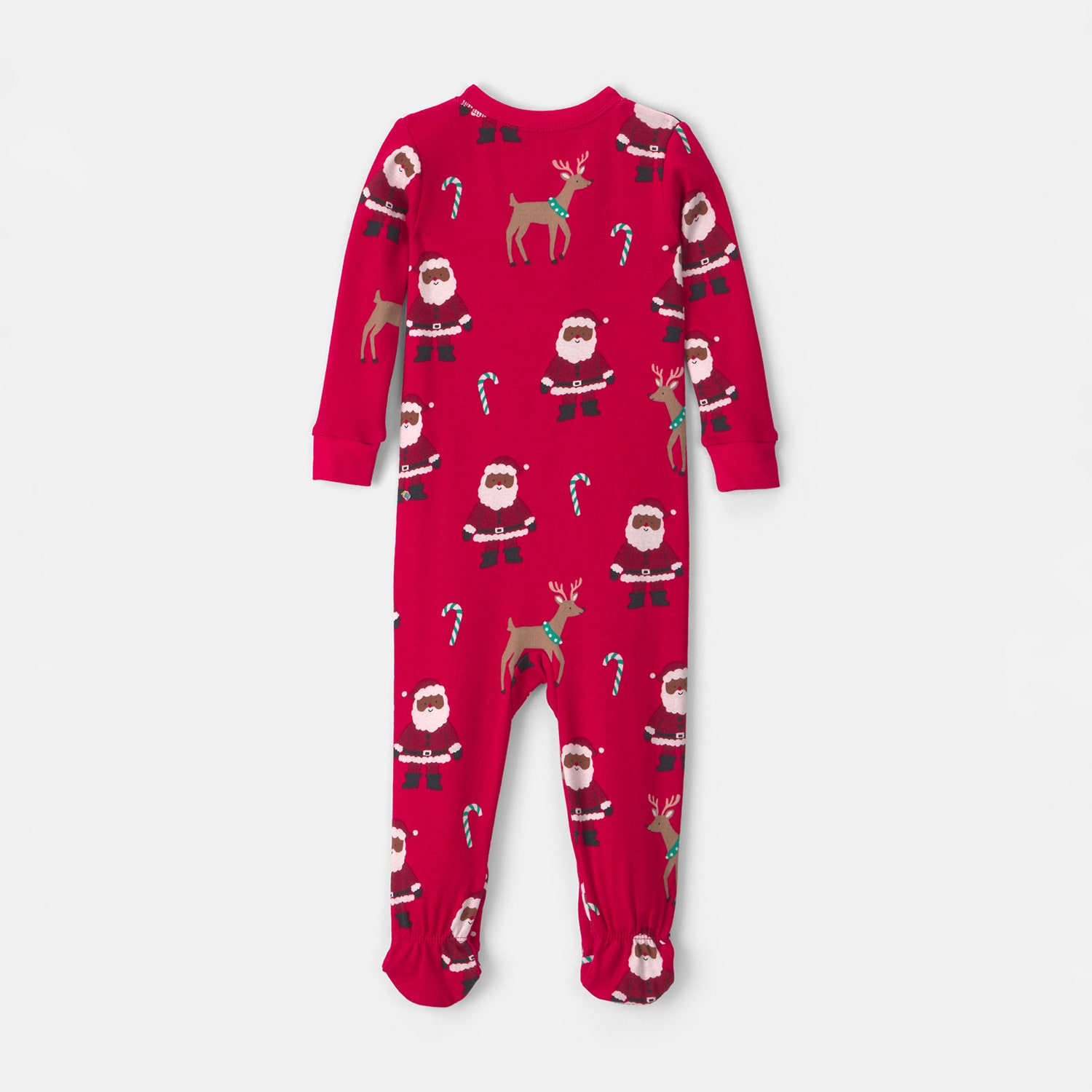 Carter's Family Matching Baby Unisex Rib Crew Neck Long Sleeve One Piece Pajama