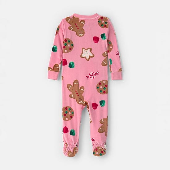 Carter's Family Matching Baby Girls Crew Neck Long Sleeve One Piece Pajama