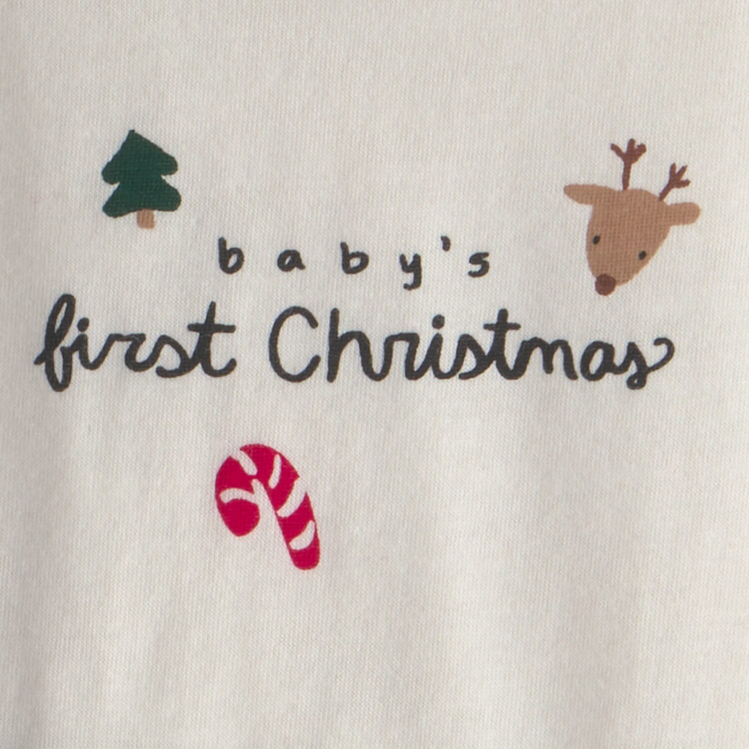 Carter's First Christmas Baby Unisex 2-pc. Pant Set