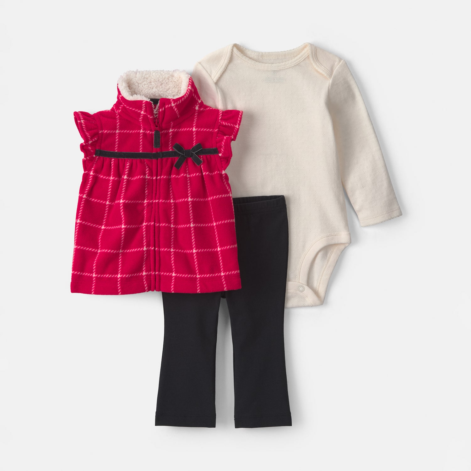 Carter's Baby Girls 3-pc. Pant Set