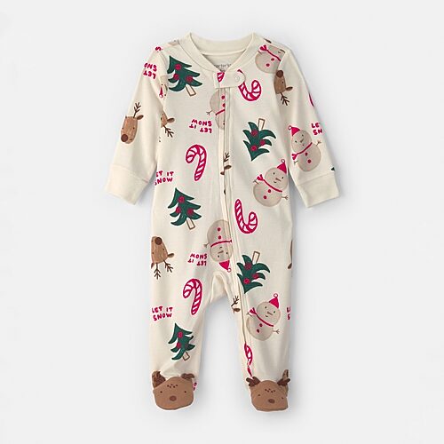 Carter's Baby Unisex Sleep And Play In White