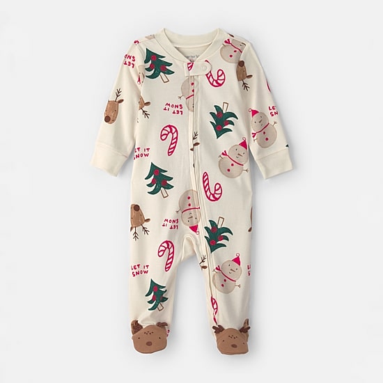 Carter's Holiday Baby Unisex Sleep and Play