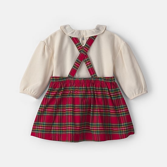 Carter's Baby Girls Plaid 3-pc. Dress Set