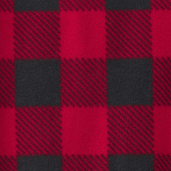 Carter's Microfleece Moose Baby Unisex Checked Sleep and Play