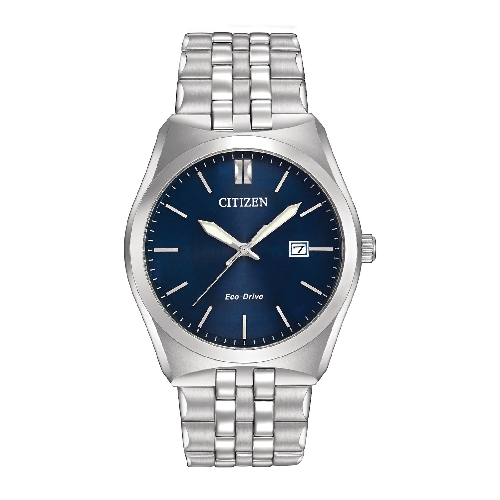 Citizen Corso Mens Silver Tone Stainless Steel Bracelet Watch Bm7330-59l