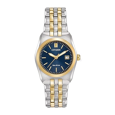 Citizen Sport Luxury Womens Two Tone Stainless Steel Bracelet