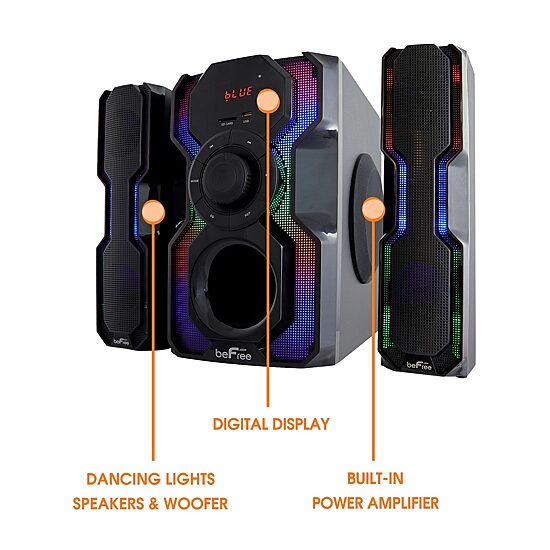 beFree Sound Bookshelf Speakers