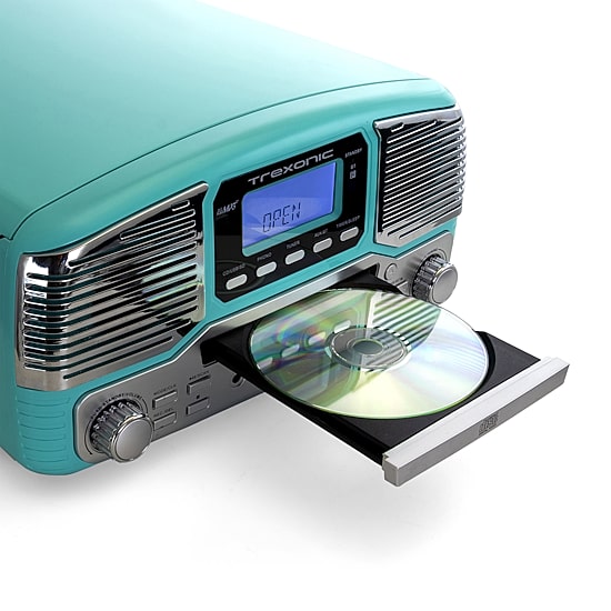 Trexonic Entertainment Center With Turntable