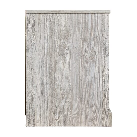 Signature Design by Ashley® Paxberry White Aged Pine 1-Drawer Nightstand