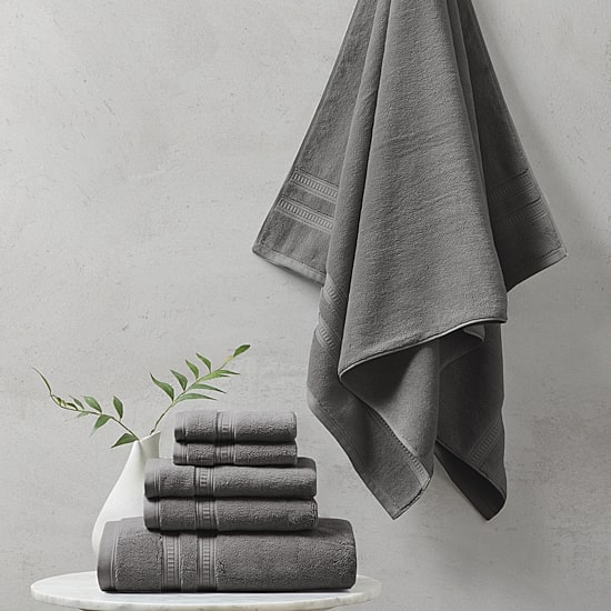 Beautyrest Plume 100% Cotton Feather Touch Antimicrobial Treated 6-pc Towel Set