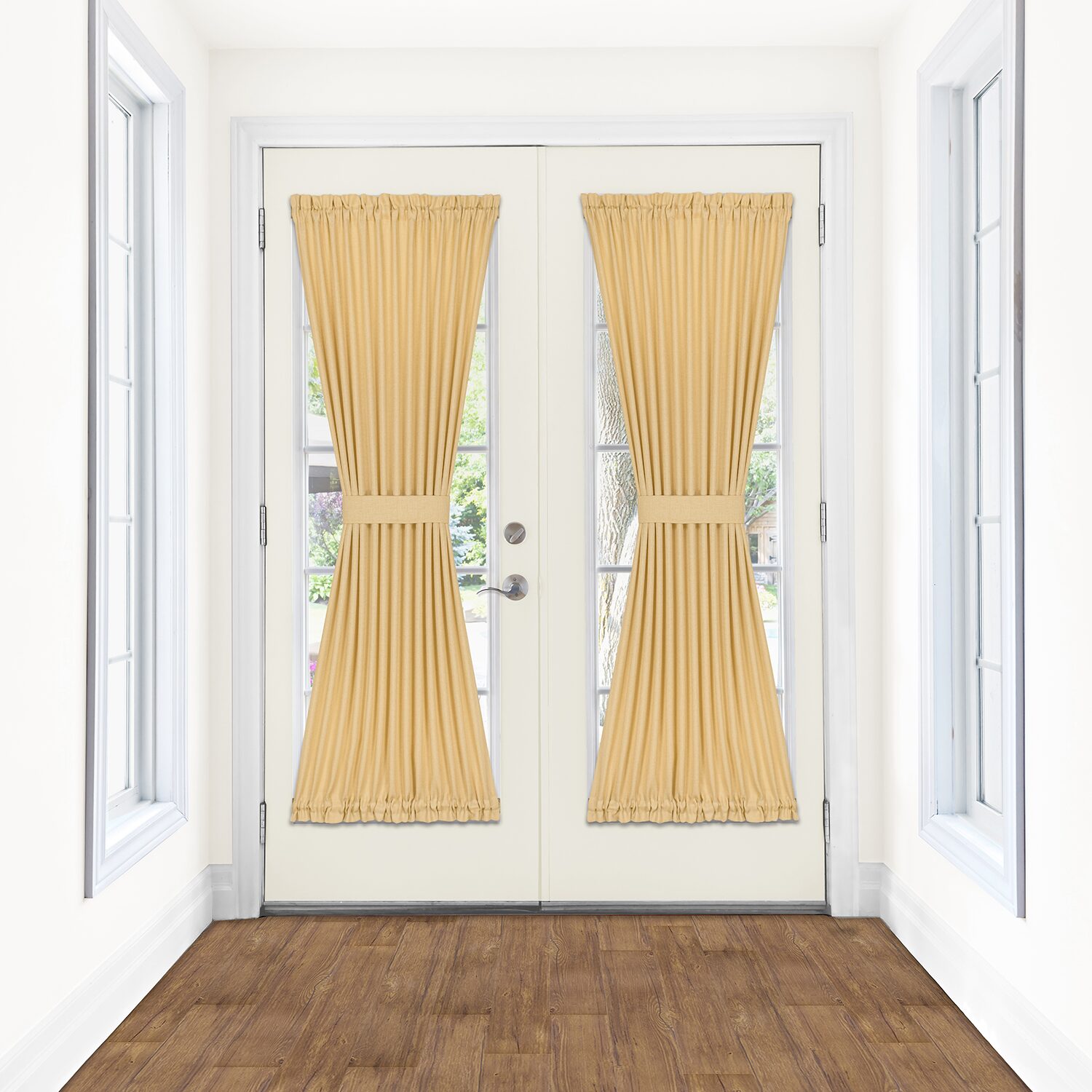 Achim Darcy Light-Filtering Rod Pocket Door Panel Curtain
