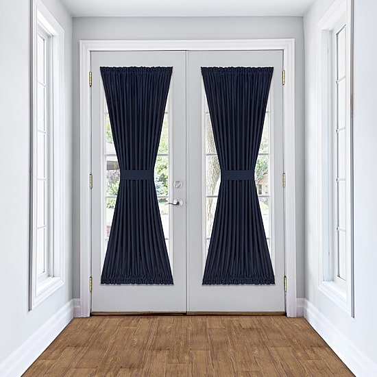 Achim Darcy Light-Filtering Rod Pocket Door Panel Curtain