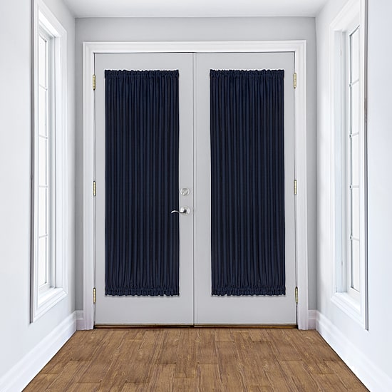 Achim Darcy Light-Filtering Rod Pocket Door Panel Curtain