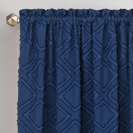 Achim Blake Rod Pocket Light-Filtering Single Curtain Panel