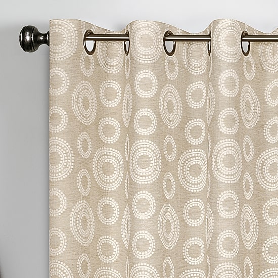 Achim Constellation Grommet Top Light-Filtering Single Curtain Panel