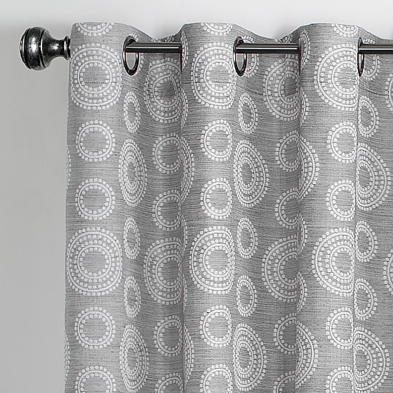 Achim Constellation Grommet Top Light-Filtering Single Curtain Panel