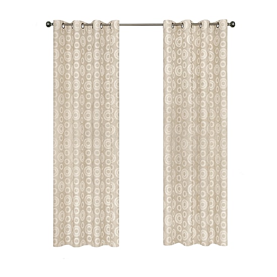 Achim Constellation Grommet Top Light-Filtering Single Curtain Panel