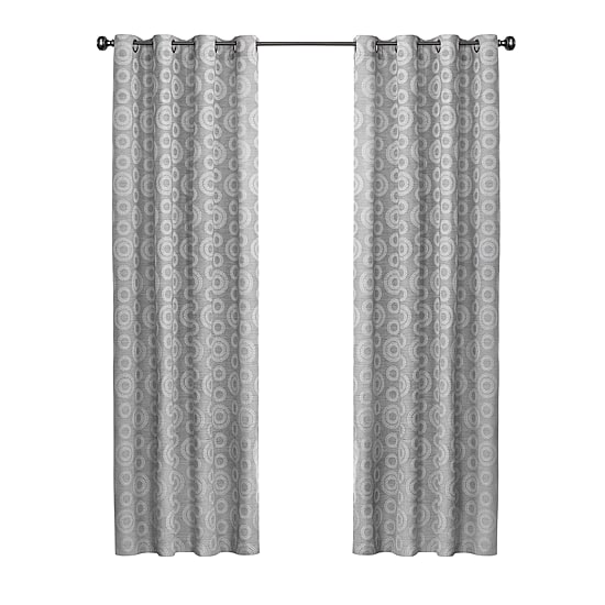 Achim Constellation Grommet Top Light-Filtering Single Curtain Panel