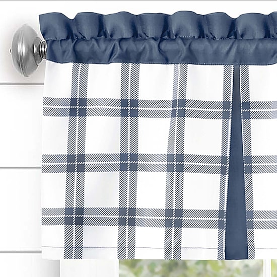 Achim Tate Rod Pocket Tailored Tailored Valance
