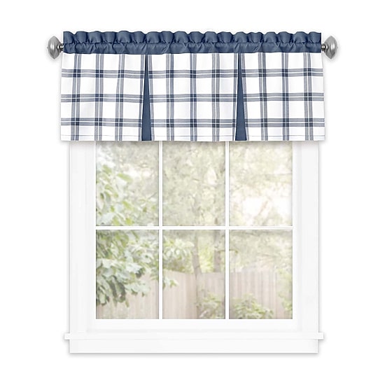 Achim Tate Rod Pocket Tailored Tailored Valance