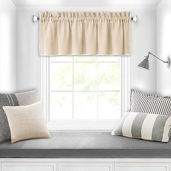 Achim Kendal Rod Pocket Tailored Valance