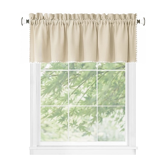 Achim Kendal Rod Pocket Tailored Valance