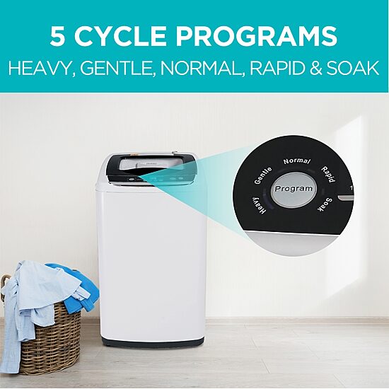 Black+Decker 0.9 Cu Ft Portable Washer