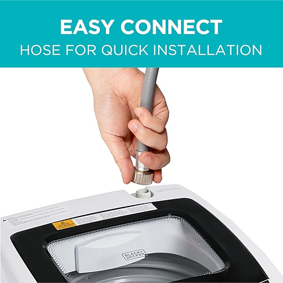 Black+Decker 0.9 Cu Ft Portable Washer