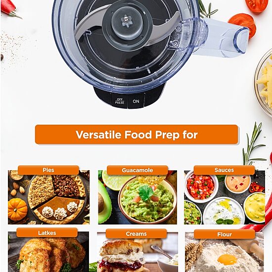 Commercial Chef 4-Cup Food Processor