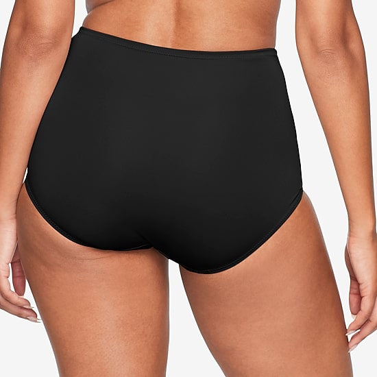 Warners® No Pinching No Problems® Dig-Free Comfort Waist with Lace Microfiber Brief RS7401P
