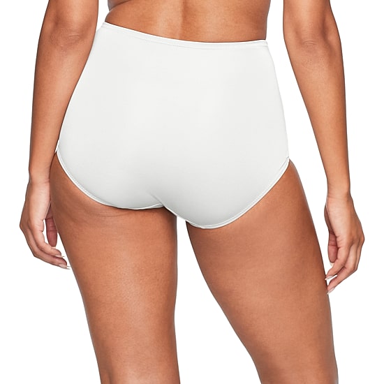Warners® No Pinching No Problems® Dig-Free Comfort Waist with Lace Microfiber Brief RS7401P