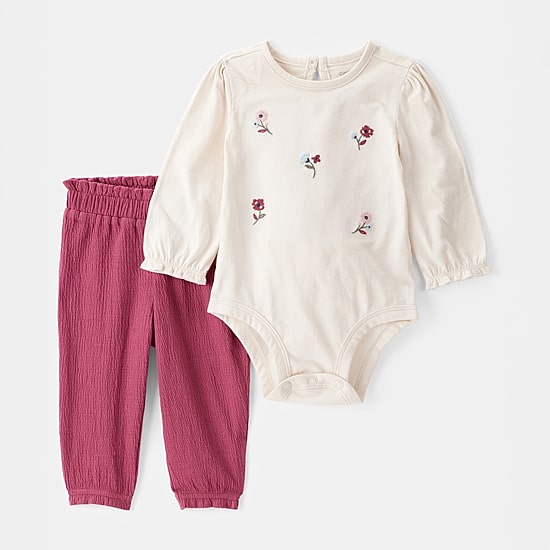 Carter's Baby Girls 2-pc. Pant Set