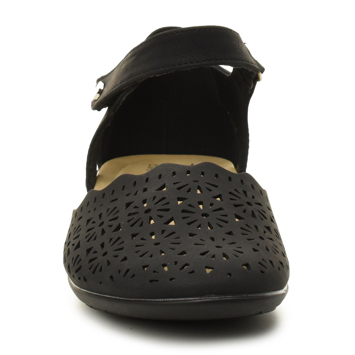 TARYN by ROSE Puncha Womens Round Closed Toe Ballet Flats